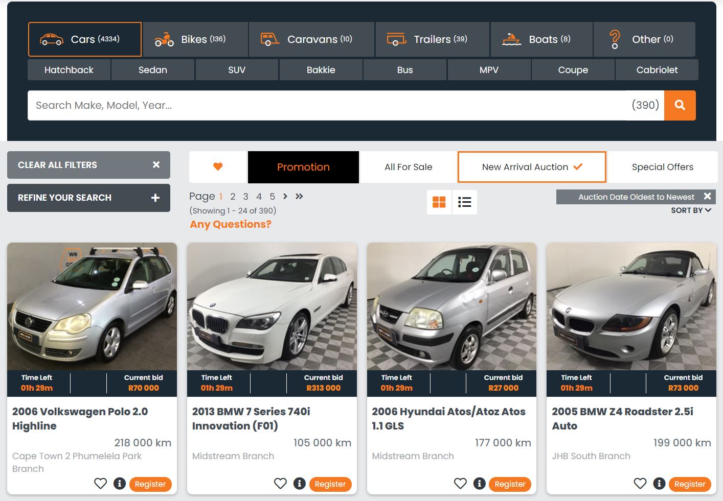 Online Car Auctions Find A Vehicle Auction Near You Webuycars